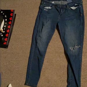 levi low rise jeggings